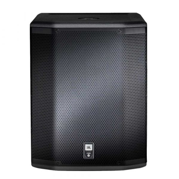 JBL PRX 618S XLF 1000 watt sub bass speaker for rent - front view