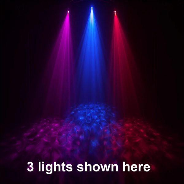 Chauvet Abyss LED water wave effect with colour change for rent - demo view 1