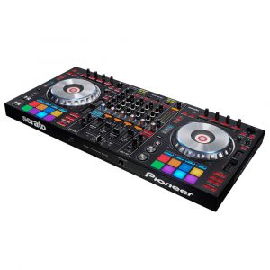 Pioneer DDJ-SZ 4 Deck Serato Controller - angled view