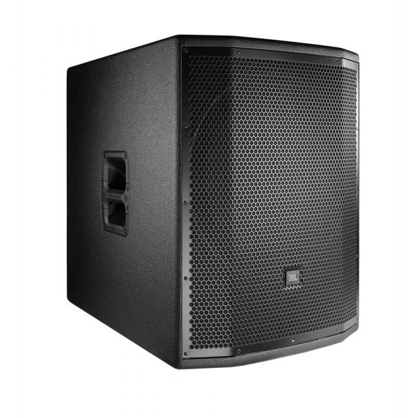 JBL PRX 818 XLF 1500 watt sub bass speaker for rent - front view