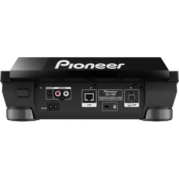 Pioneer XDJ1000 USB and Rekordbox Controller - rear view